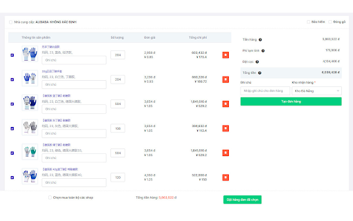 PHONG ĐÀ CÔNG CỤ ĐẶT HÀNG  from Chrome web store to be run with OffiDocs Chromium online