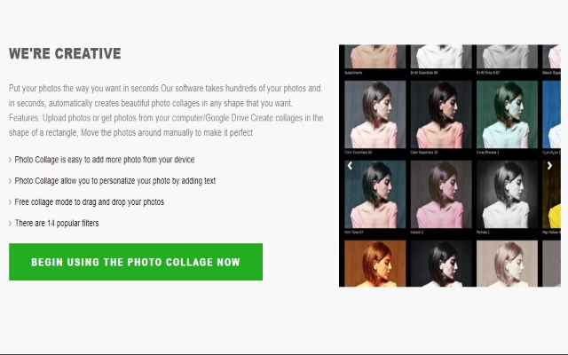 Photo Collage Maker for Google Drive  from Chrome web store to be run with OffiDocs Chromium online