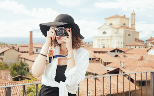 Photography girl  from Chrome web store to be run with OffiDocs Chromium online