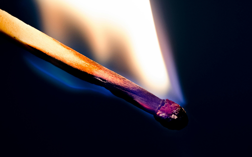Photography of Matchstick With Fire  from Chrome web store to be run with OffiDocs Chromium online