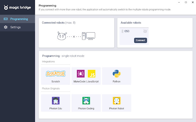 Photon Magic Bridge  from Chrome web store to be run with OffiDocs Chromium online