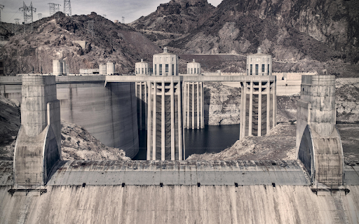 Photo of a Dam on a River  from Chrome web store to be run with OffiDocs Chromium online
