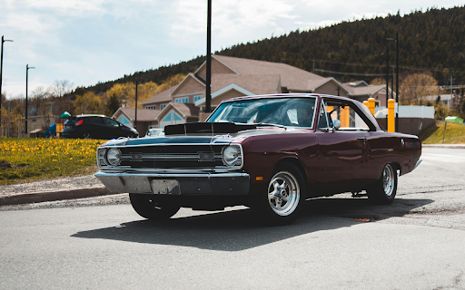 Photo of Classic Car on Street  from Chrome web store to be run with OffiDocs Chromium online