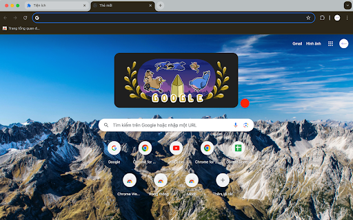 photo of mountains in the morning  from Chrome web store to be run with OffiDocs Chromium online