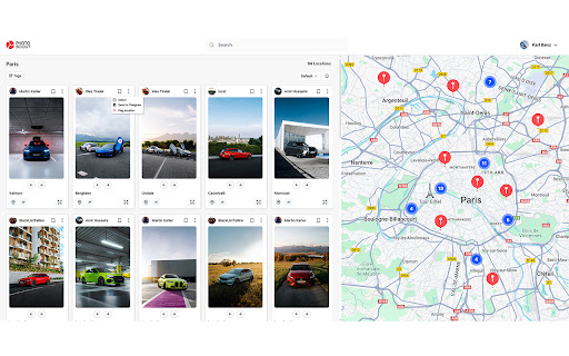 PhotoScout  from Chrome web store to be run with OffiDocs Chromium online