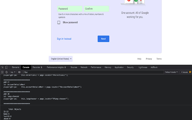 pH Playwright Helper  from Chrome web store to be run with OffiDocs Chromium online