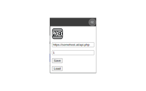Phxex by Lapi  from Chrome web store to be run with OffiDocs Chromium online