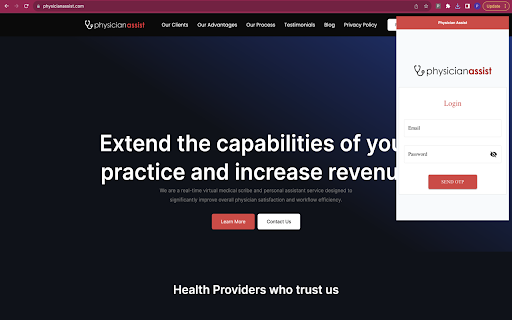 Physician Assist  from Chrome web store to be run with OffiDocs Chromium online
