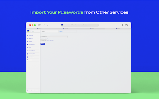 PicKey.ai Password Manager  from Chrome web store to be run with OffiDocs Chromium online
