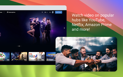 Picture in Picture Floating Video Player  from Chrome web store to be run with OffiDocs Chromium online
