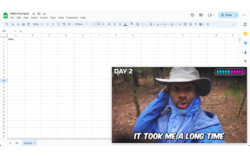 Picture in picture Video Player  from Chrome web store to be run with OffiDocs Chromium online
