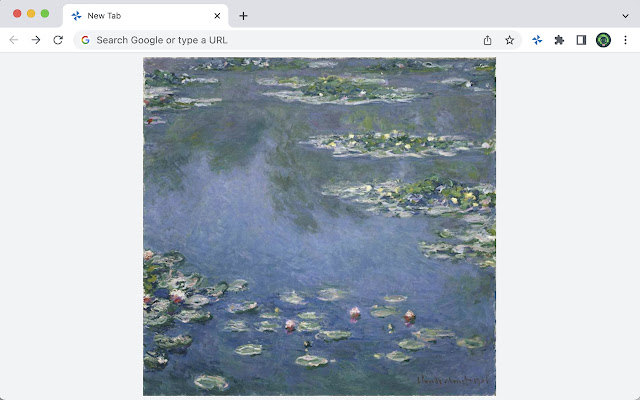 Picture New Tab  from Chrome web store to be run with OffiDocs Chromium online