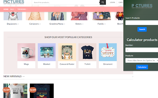 Picturestees Clothing LLC  from Chrome web store to be run with OffiDocs Chromium online