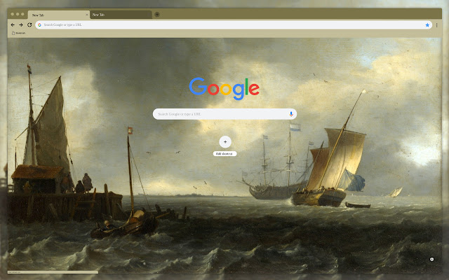 Picture storm on the sea  from Chrome web store to be run with OffiDocs Chromium online