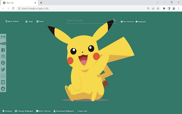 Pikachu Wallpaper  from Chrome web store to be run with OffiDocs Chromium online