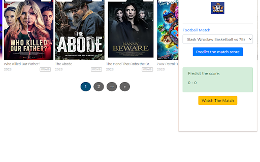 piłka nożna  from Chrome web store to be run with OffiDocs Chromium online