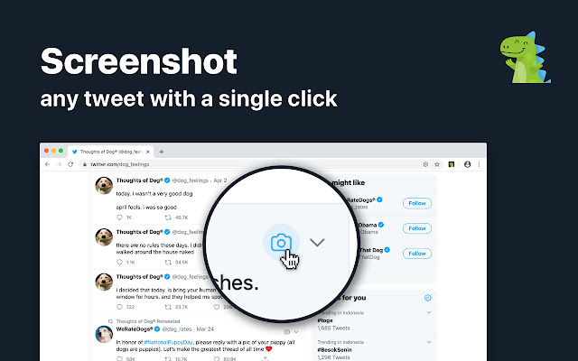 Pikaso Screenshot Twitter  from Chrome web store to be run with OffiDocs Chromium online