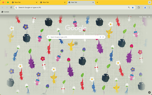 Pikmin Theme  from Chrome web store to be run with OffiDocs Chromium online