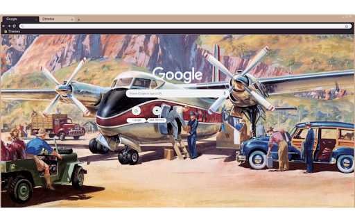 Pilot and Car Theme  from Chrome web store to be run with OffiDocs Chromium online