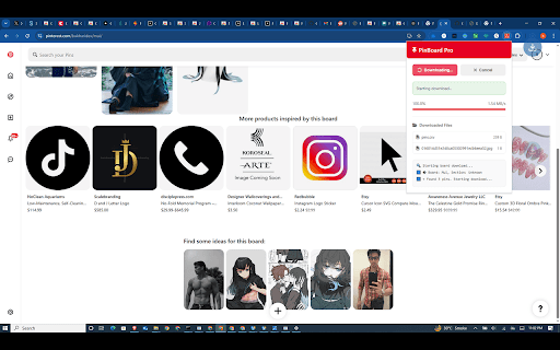 PinBoard Pro Pinterest Board Manager  from Chrome web store to be run with OffiDocs Chromium online