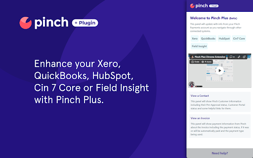 Pinch Plus  from Chrome web store to be run with OffiDocs Chromium online