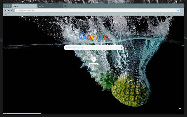 Pineapple with splashes  from Chrome web store to be run with OffiDocs Chromium online
