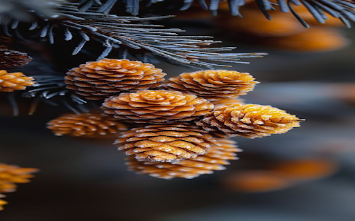 Pinecone wallpaper  from Chrome web store to be run with OffiDocs Chromium online