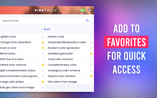 PineTools: Your ultimate online toolbox!  from Chrome web store to be run with OffiDocs Chromium online