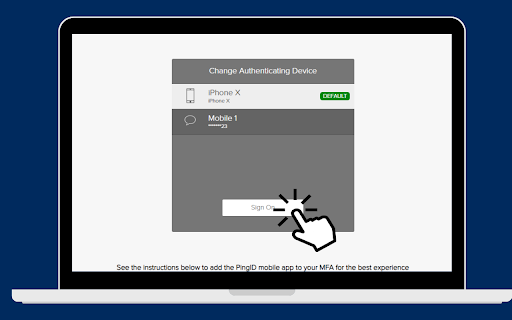 Ping One Clicker  from Chrome web store to be run with OffiDocs Chromium online