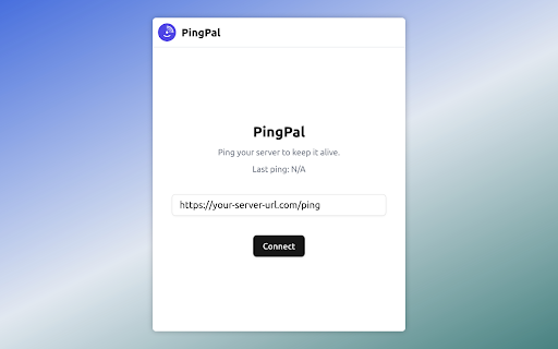 PingPal  from Chrome web store to be run with OffiDocs Chromium online