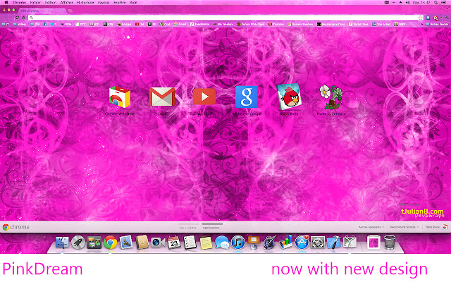 PinkDream  from Chrome web store to be run with OffiDocs Chromium online
