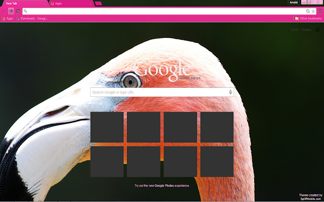 Pink Flamingo  from Chrome web store to be run with OffiDocs Chromium online