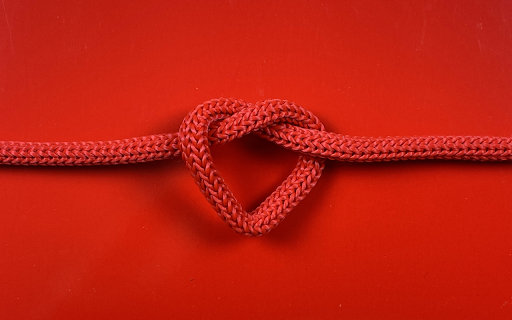 Pink heart string  from Chrome web store to be run with OffiDocs Chromium online