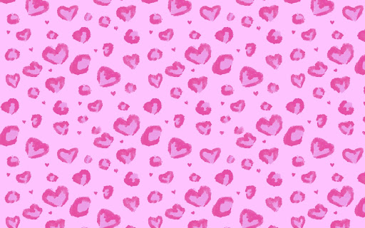 Pink Leopard Hearts  from Chrome web store to be run with OffiDocs Chromium online
