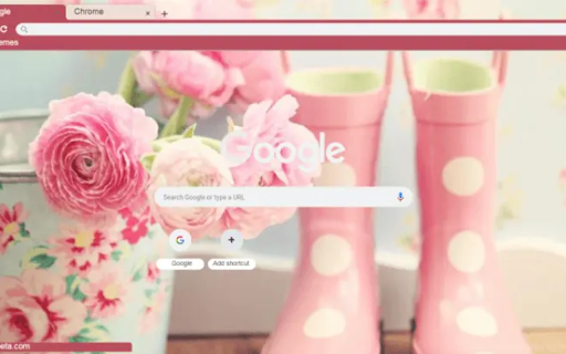 Pink Polka Dot Boots  from Chrome web store to be run with OffiDocs Chromium online