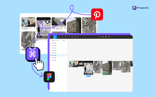 Pinpasta Extension  from Chrome web store to be run with OffiDocs Chromium online