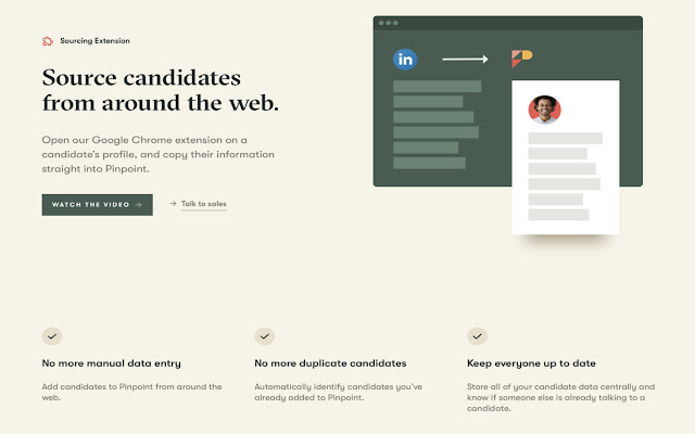 Pinpoint Sourcing  from Chrome web store to be run with OffiDocs Chromium online