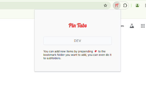 Pin Tabs  from Chrome web store to be run with OffiDocs Chromium online