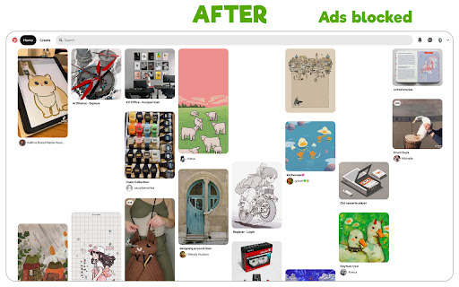Pinterest Ads  Promo Remover  from Chrome web store to be run with OffiDocs Chromium online