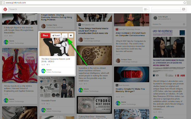 Pinterest Palooza aus dem Chrome-Webshop zur Ausführung mit OffiDocs Chromium online