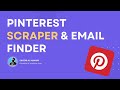 Pinterest Scraper  Email Finder | LeadStal  from Chrome web store to be run with OffiDocs Chromium online
