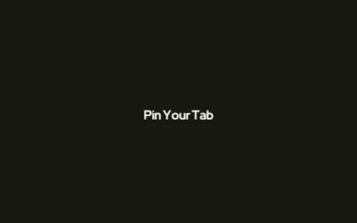 PinYourTab  from Chrome web store to be run with OffiDocs Chromium online