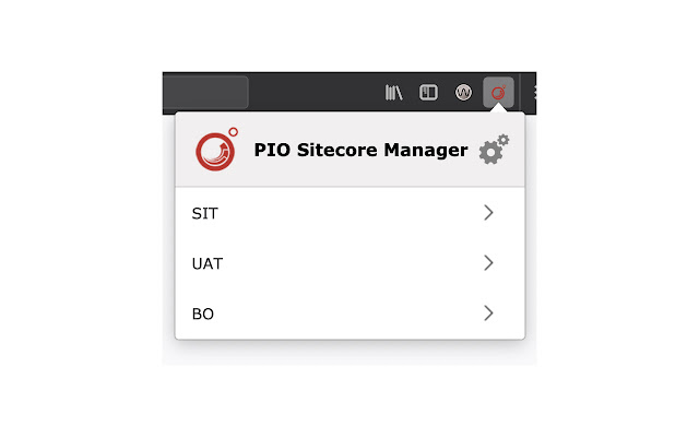 PIO Sitecore Manager  from Chrome web store to be run with OffiDocs Chromium online