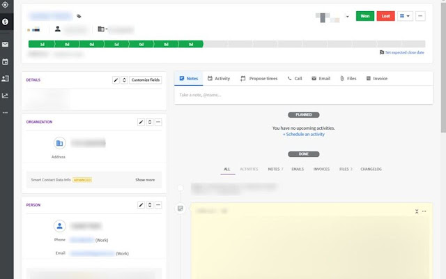 Pipedrive hebrew fixer  from Chrome web store to be run with OffiDocs Chromium online