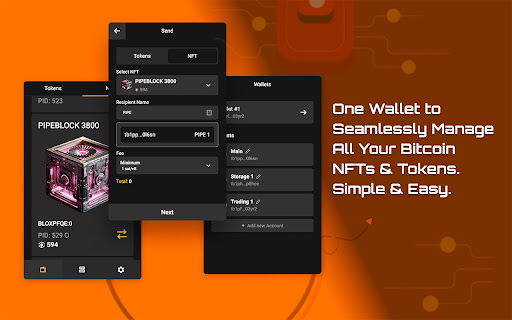 PIPELINE Wallet  from Chrome web store to be run with OffiDocs Chromium online