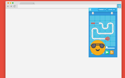Pipe Mania Connect Game  from Chrome web store to be run with OffiDocs Chromium online