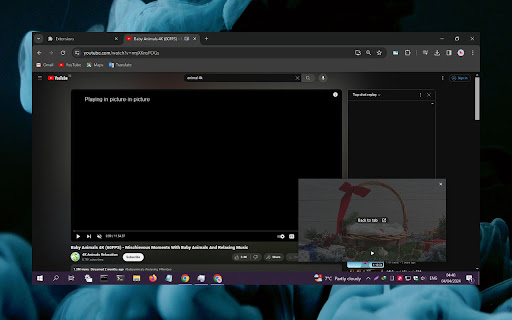 PIPify Picture in Picture Extension (by vlablen)  from Chrome web store to be run with OffiDocs Chromium online