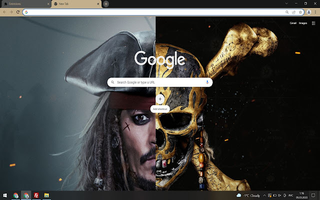 Pirates of the Caribbean  from Chrome web store to be run with OffiDocs Chromium online