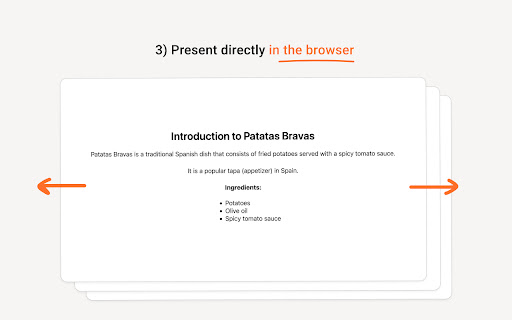 Pitchito Convert Notion to Slides  from Chrome web store to be run with OffiDocs Chromium online