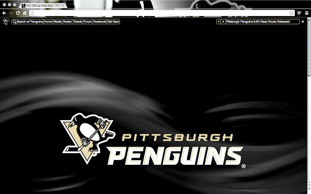 Pittsburgh Penguins Theme  from Chrome web store to be run with OffiDocs Chromium online